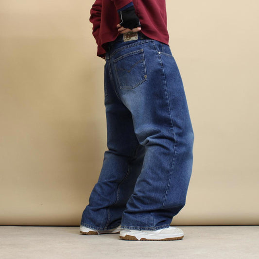 Blue French Laundry baggy jeans size 20 (W38L32)