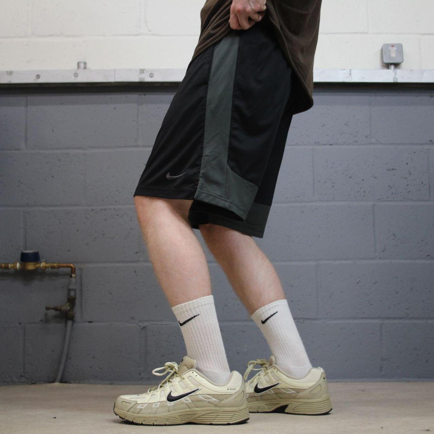 Nike sports shorts y2k loose black Casual style comfy loose floaty summer gym shorts