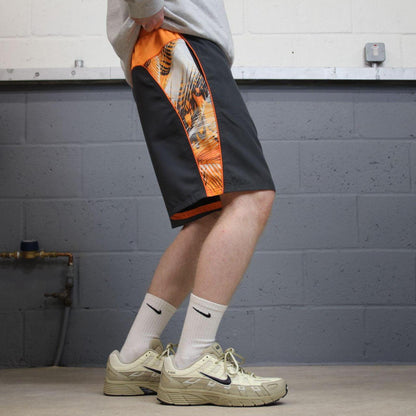 Nike floaty swim shorts y2k grey Mesh lined comfy loose floaty summer gym