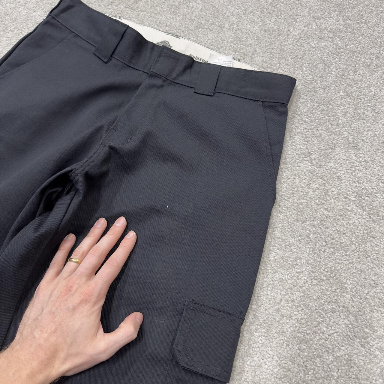 Dickies cargo pants y2k black relaxed Loose straight leg chino style utility skater workwear pants