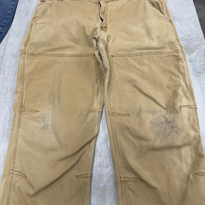 Carhartt double knee carpenter pants W40 L30 loose tan 90s style cargo skater pants