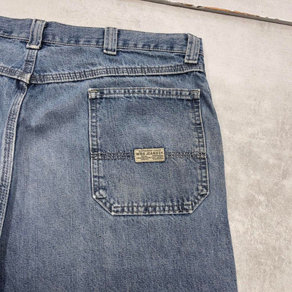 Mens baggy Wrangler carpenter jorts W38