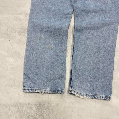 Vintage blue Carhartt jeans W36L30 loose denim 90s style skater jeans