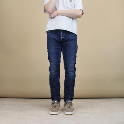 Silver embroidered jeans W33L30