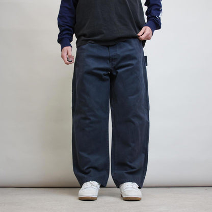 Navy Dickies carpenter jeans W40 L28 loose thick canvas skater style cargos