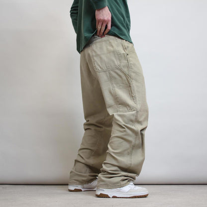 Wrangler carpenter trousers W40L34 loose canvas 90s workwear skate style cargo pants