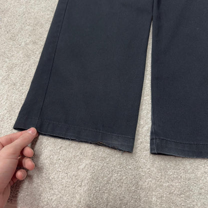 Dickies 874 pants black original fit W32L31 Chino skate style work trousers