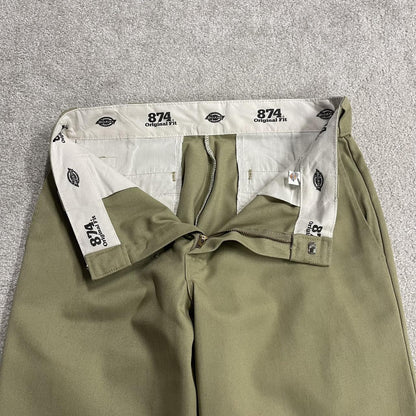 Dickies 874 work pants y2k khaki Original fit chino surf skate style trousers