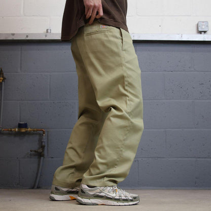 Dickies work pants slim straight khaki Twill chino skate style trousers