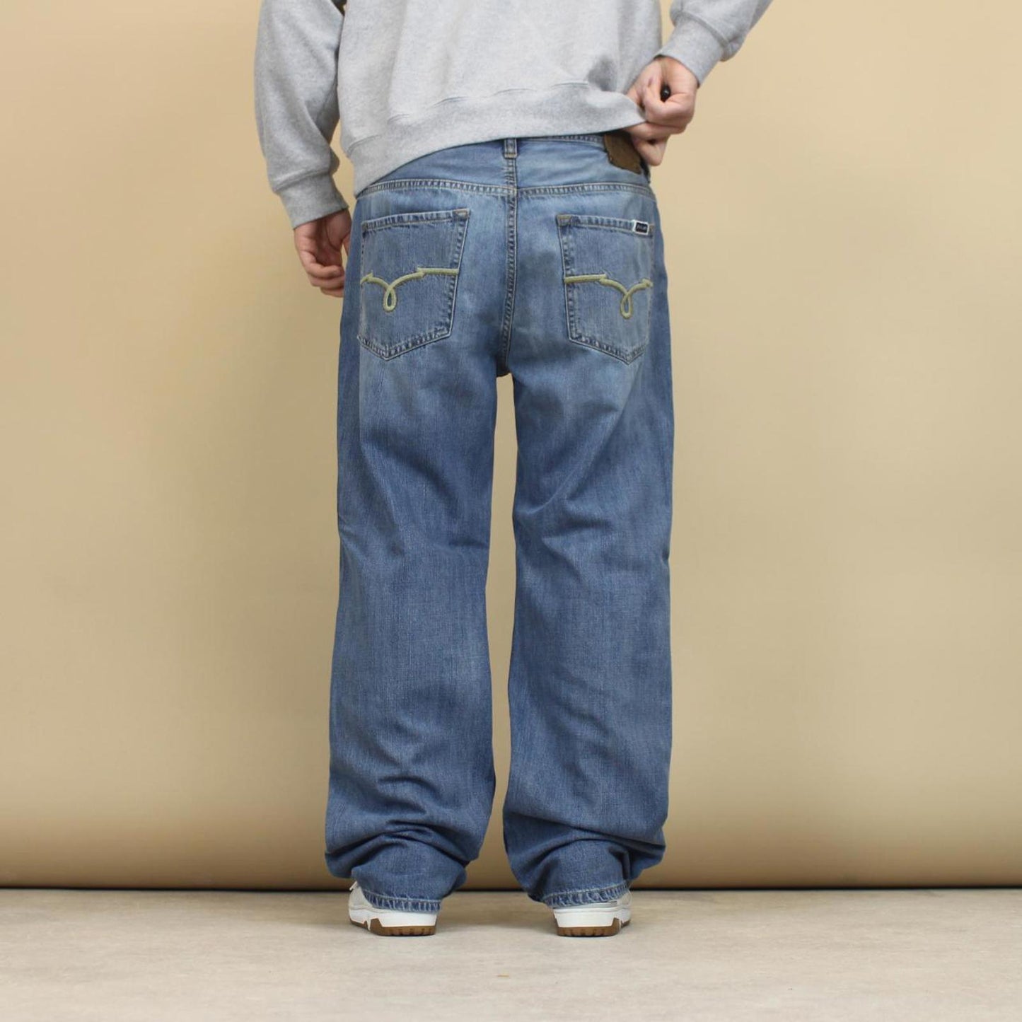 Blue embroidered Ecko Unltd jeans W38 L32
