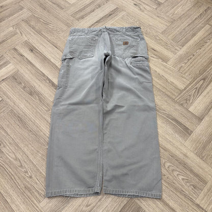 Vintage baggy carhartt carpenter pants y2k Loose fit wide leg utility workwear cargo trousers