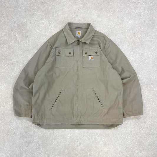 Beige Carhartt jacket XL regular American USA workwear