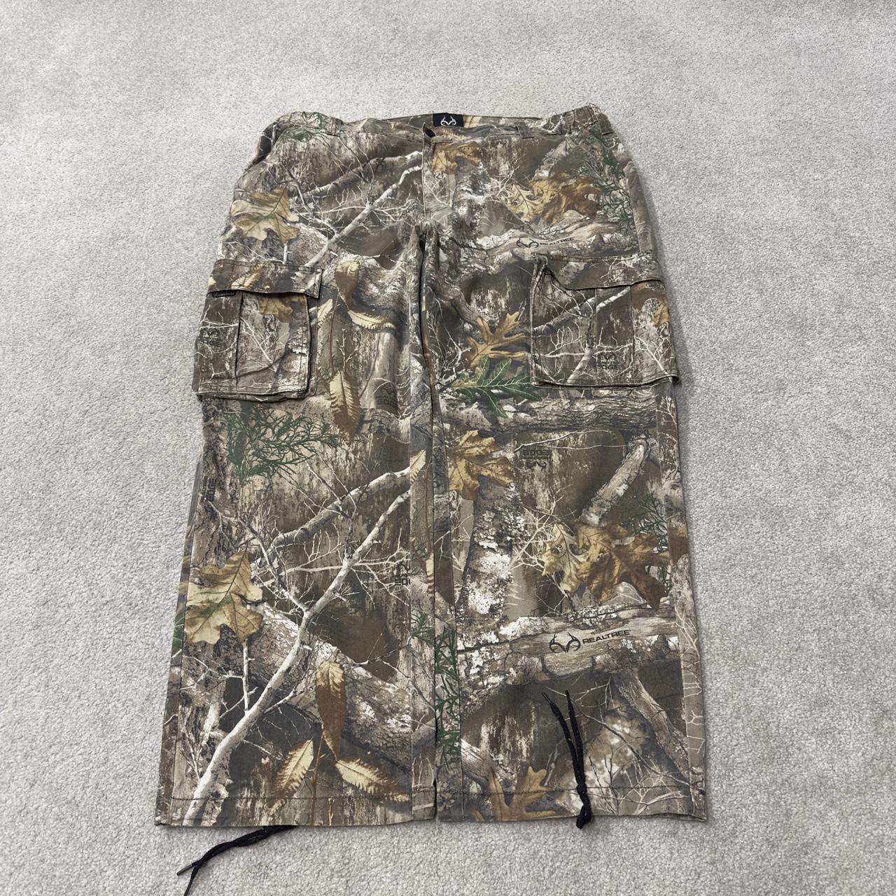 Realtree camo cargo pants y2k utility khaki Baggy camouflage hunting utility cargos