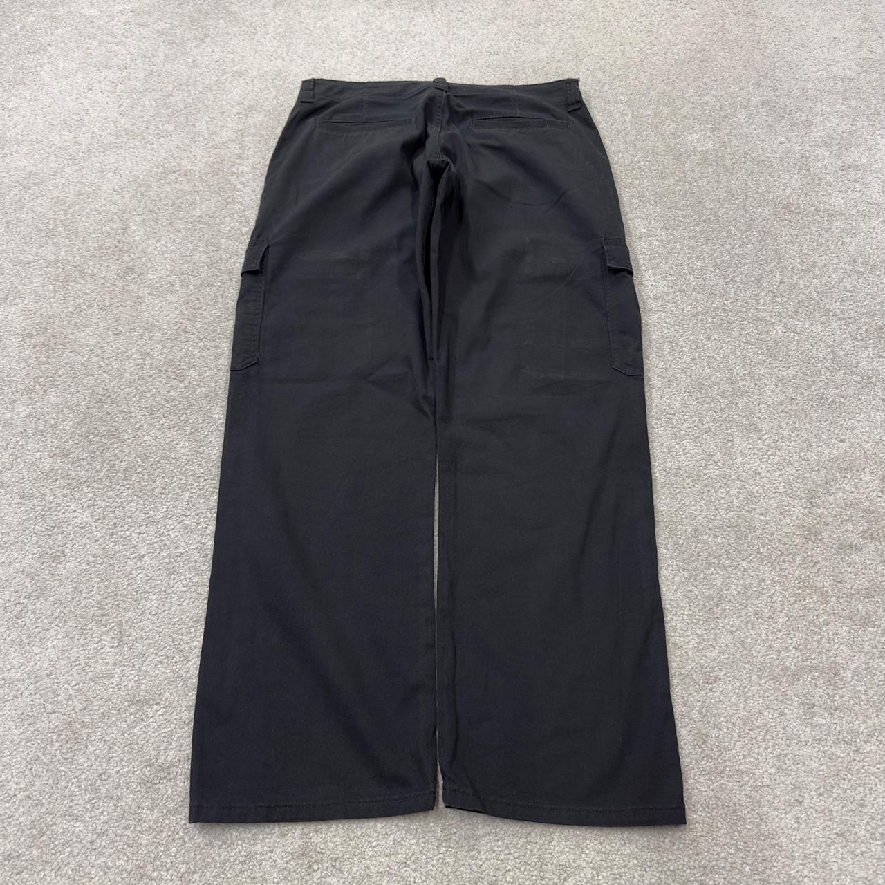Wrangler cargo pants relaxed y2k black Straight leg relaxed skater work pants