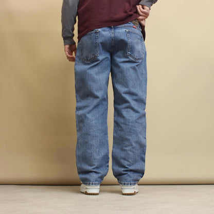 Blue Wrangler jeans W38L30 denim straight leg 90s style jeans