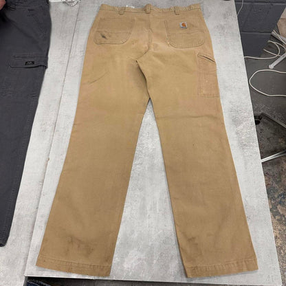 Tan Carhartt carpenter trousers W38 L34 relaxed 90s style skater pants
