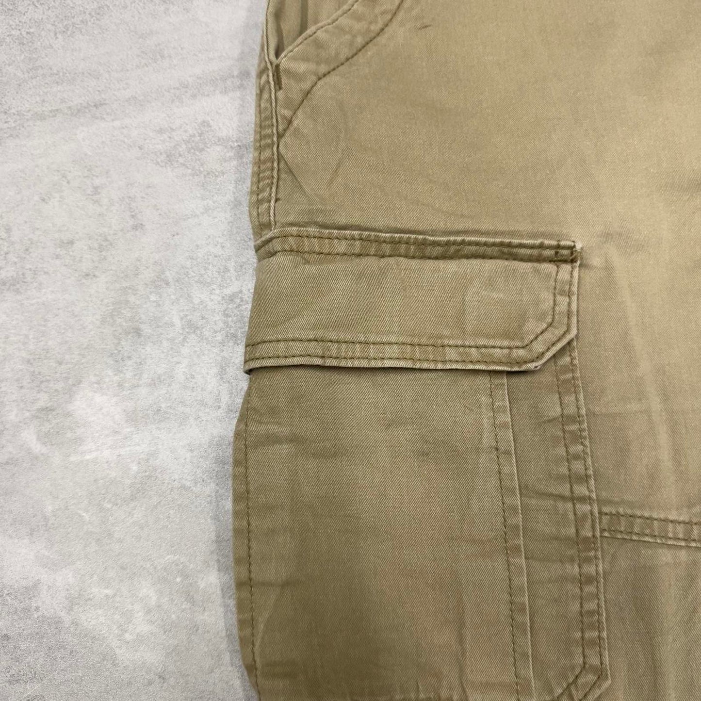 Mens Baggy Wrangler Cargo Shorts W36