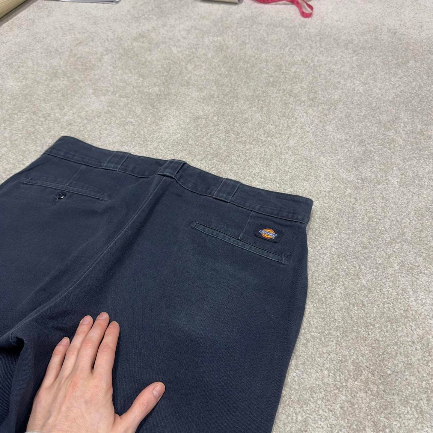 Vintage Y2k Dickies work pants navy Loose chino style skate trousers