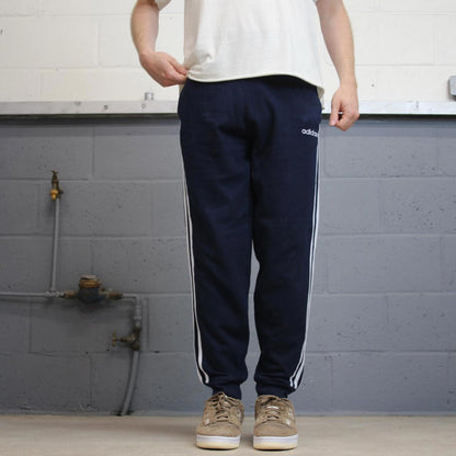 Y2k navy Adidas joggers M