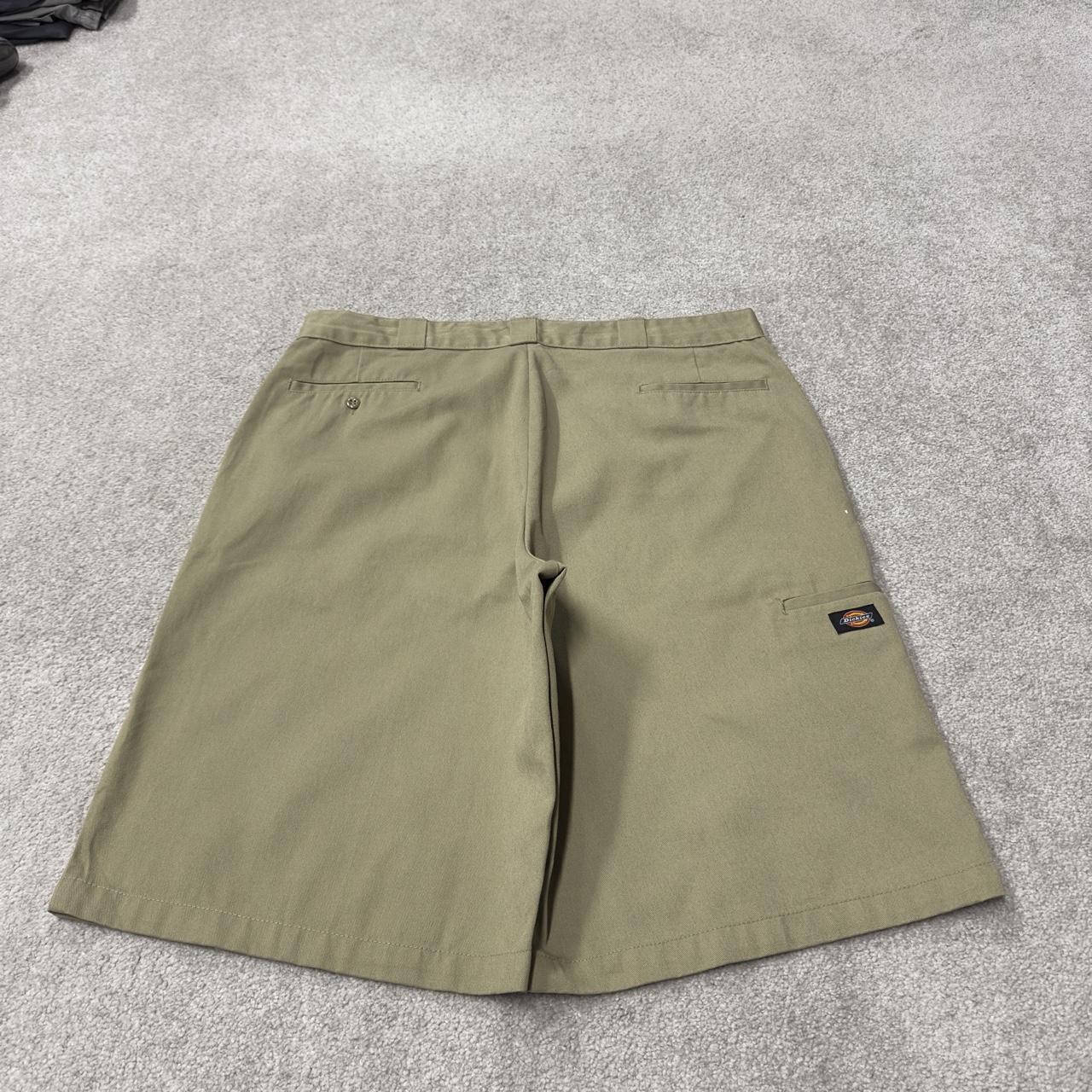 Dickies extra baggy carpenter shorts khaki Chino skater shorts long wide leg surf style