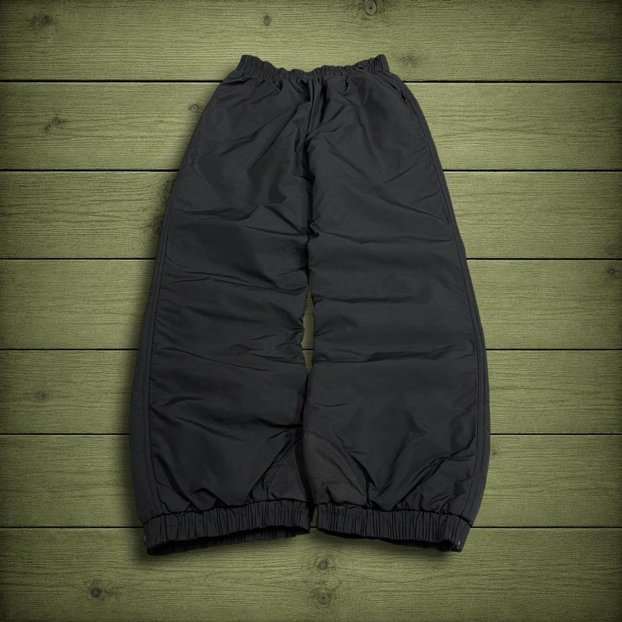 Columbia waterproof pants women's y2k black insulated technical snow trousers