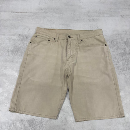Mens Beige Levis shorts W32