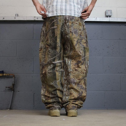 Y2K camo carpenter workwear jeans khaki outdoors hunting utility trousers
