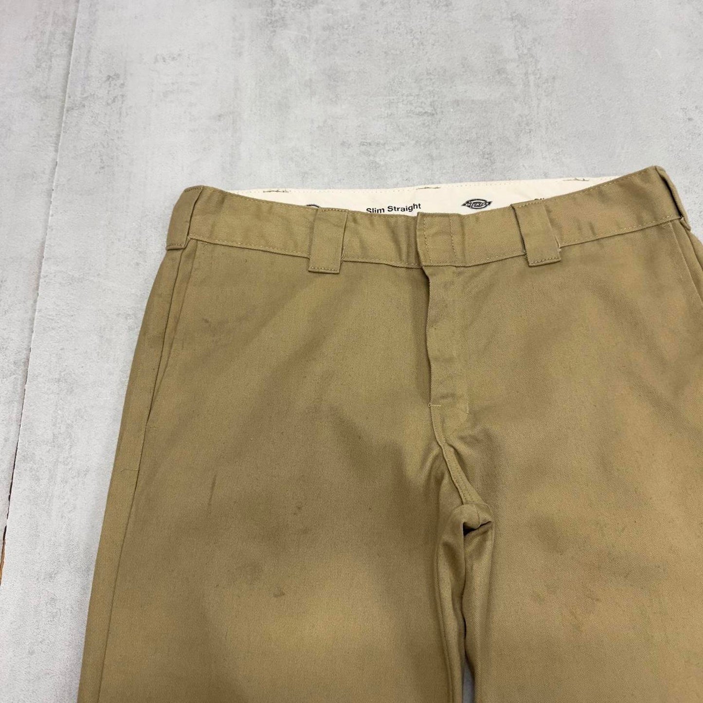 Khaki Dickies Chino Pants W34 L32