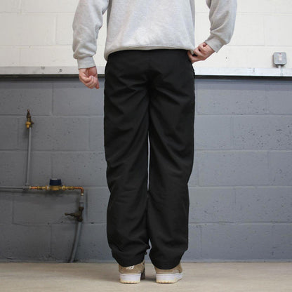 Vintage y2k Champion tracksuit bottoms black Loose lined embroidered track pants