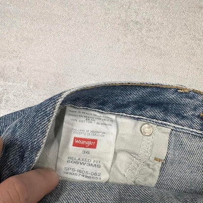 Mens Baggy Wrangler jorts W36