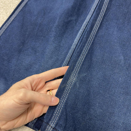 Vintage liberty dungarees 00s denim overalls blue