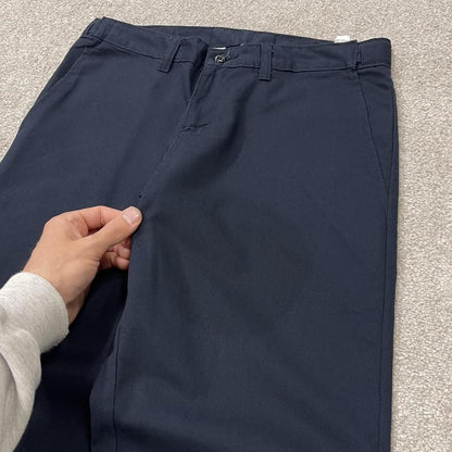 Dickies carpenter work pants navy Straight leg chino style workwear skater trousers