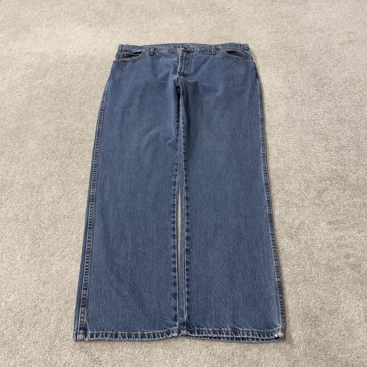 Dickies jeans y2k skater blue denim Loose straight leg denim 5 pocket workwear pants