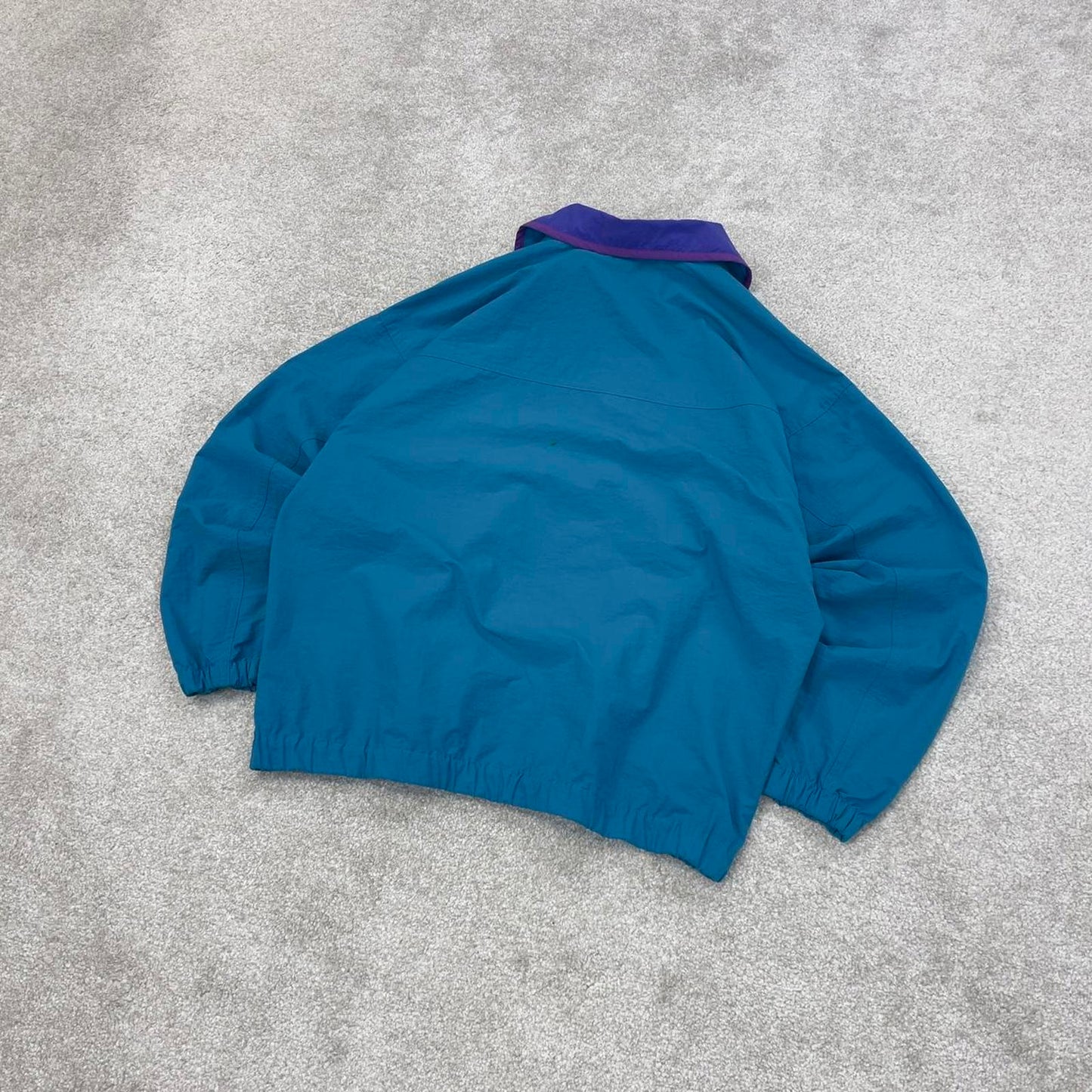 Blue Columbia technical jacket M women's y2k style lightweight windbreaker autumn