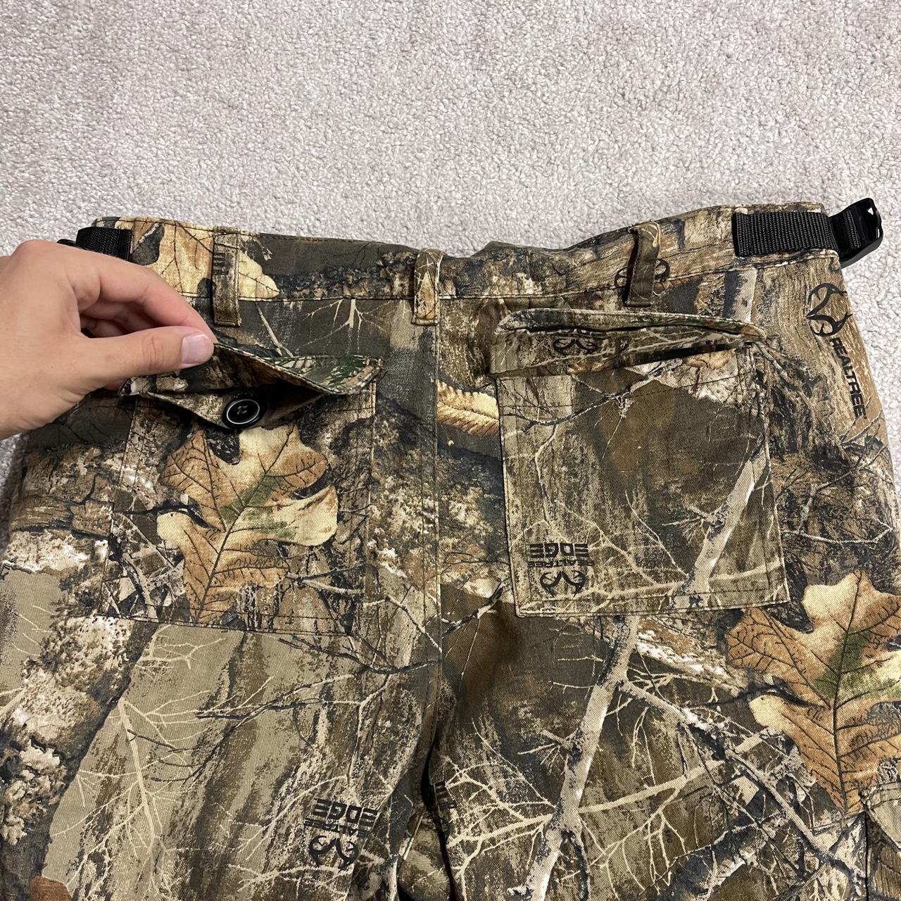 Vintage camo cargo pants y2k utility khaki Habit Realtree camouflage hunting cargos