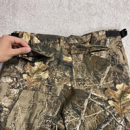 Vintage camo cargo pants y2k utility khaki Habit Realtree camouflage hunting cargos