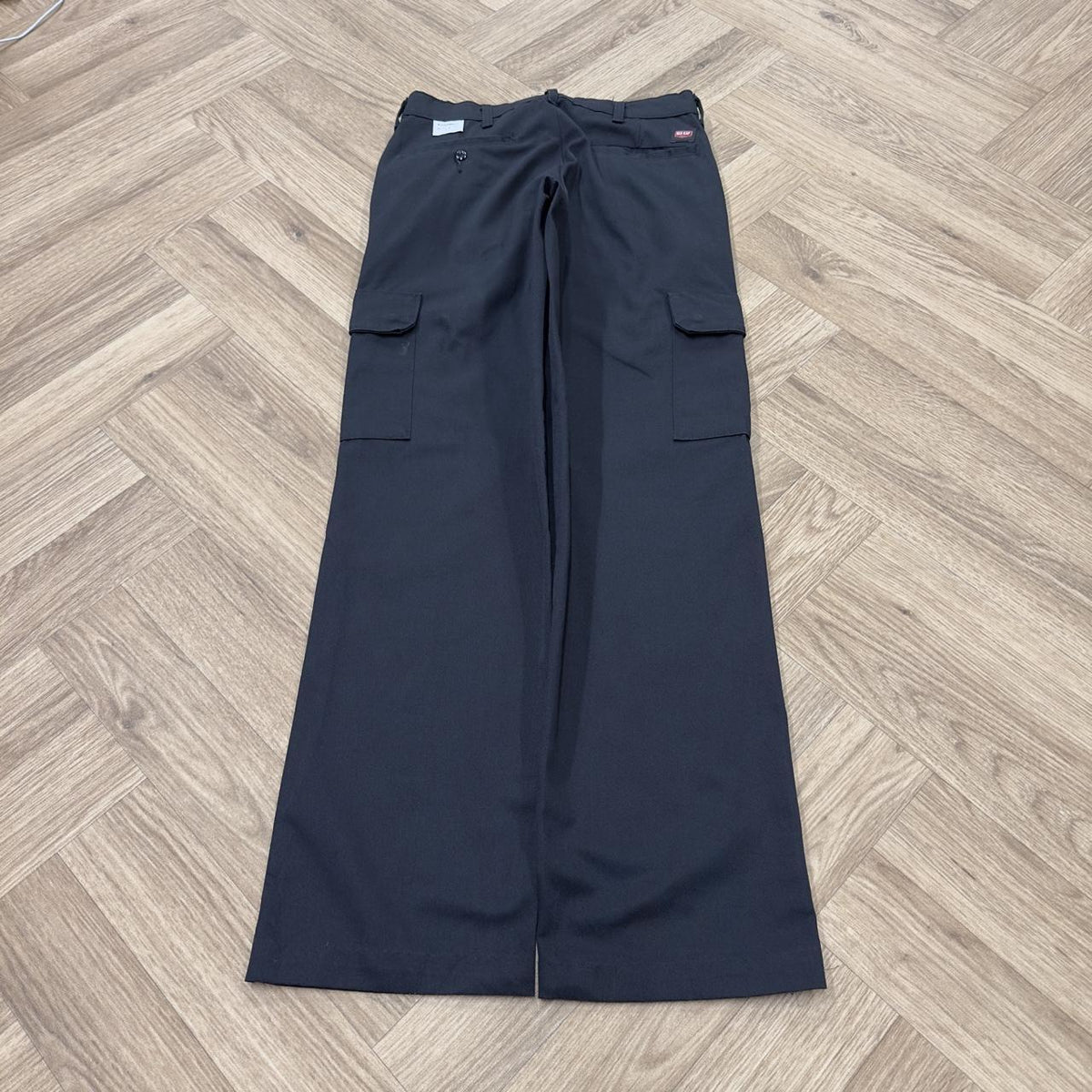 Vintage Red Kap cargo pants black Y2K Loose straight utility workwear skater trousers