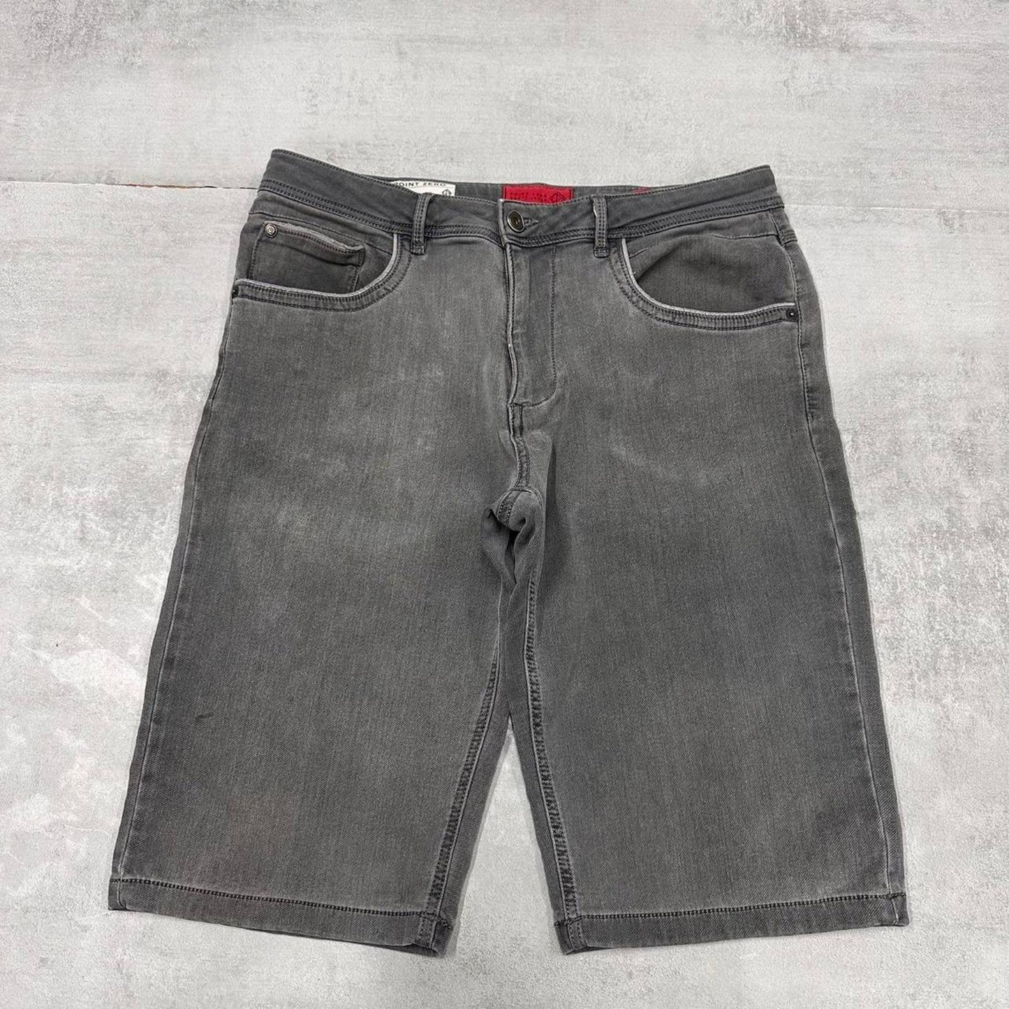 Mens Point Zero Denim Jorts W34