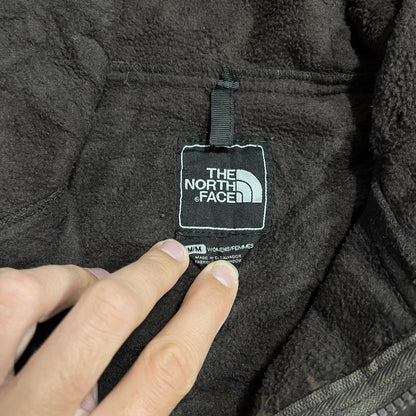 North Face Denali fleece brown Women's TNF full zip hooded paneled autumn technical Polartec fleece
