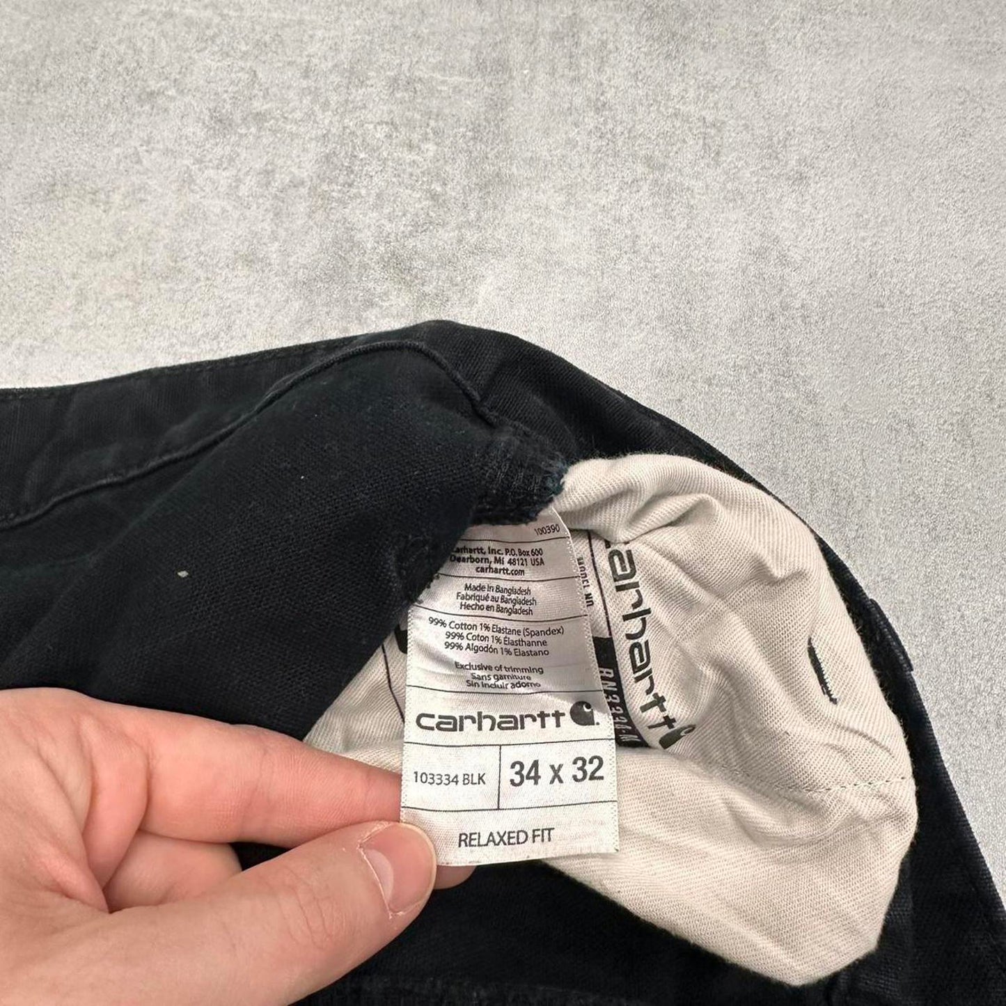 Carhartt double knee carpenter pants W34 L31