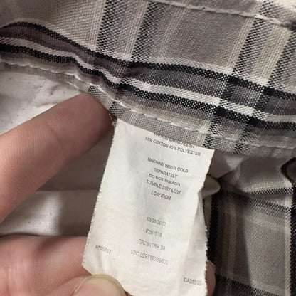 Dickies baggy checkered chino shorts carpenter grey Chino skater / surf check shorts loose festival