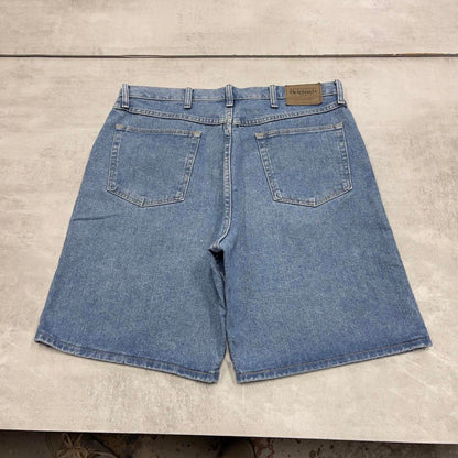 Blue Wrangler jorts W36