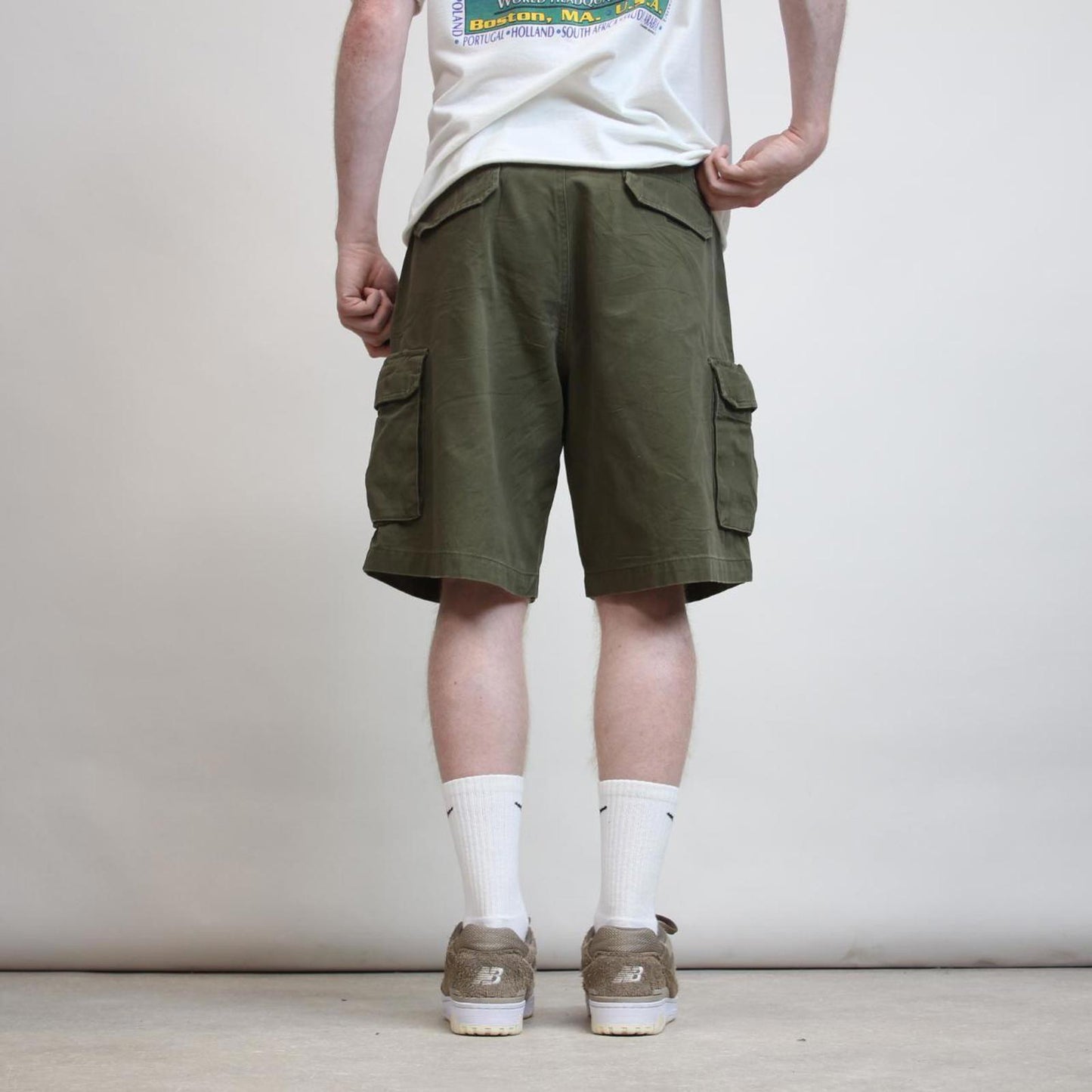 Mens Baggy Dockers cargo shorts W33