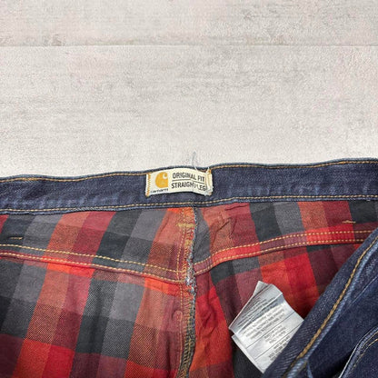 Blue Carhartt jeans size 16 Reg W38L31
