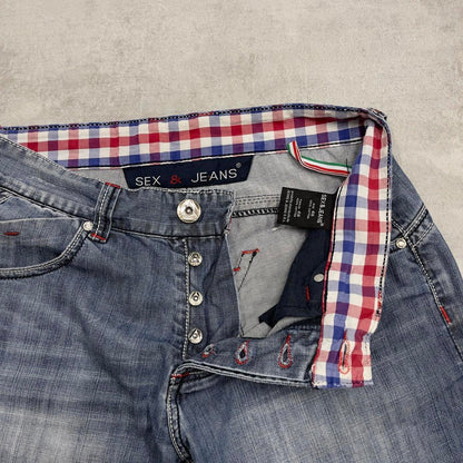 Blue jean shorts W32