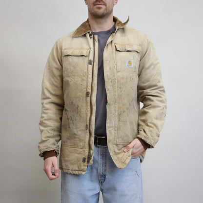 Vintage Carhartt jacket XL padded canvas arctic chore coat American workwear