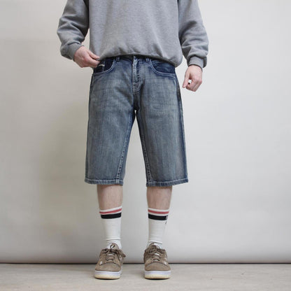Baggy denim shorts W34