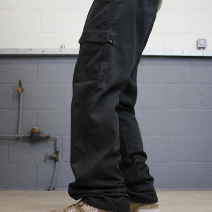 Black Wrangler cargo pants W32L34 loose cargo skater pants