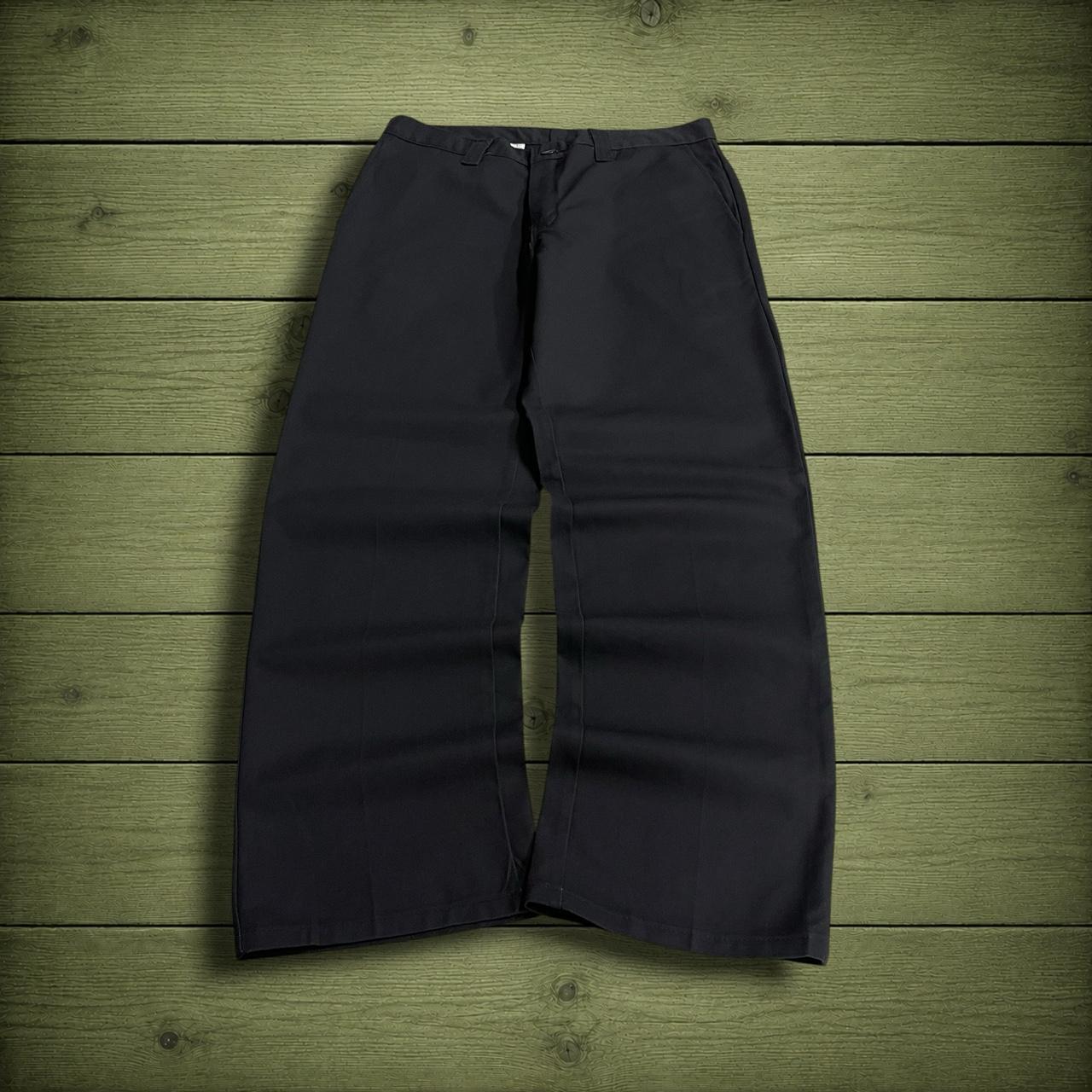 Dickies work pants y2k loose fit black loose chino 90s skater style trousers