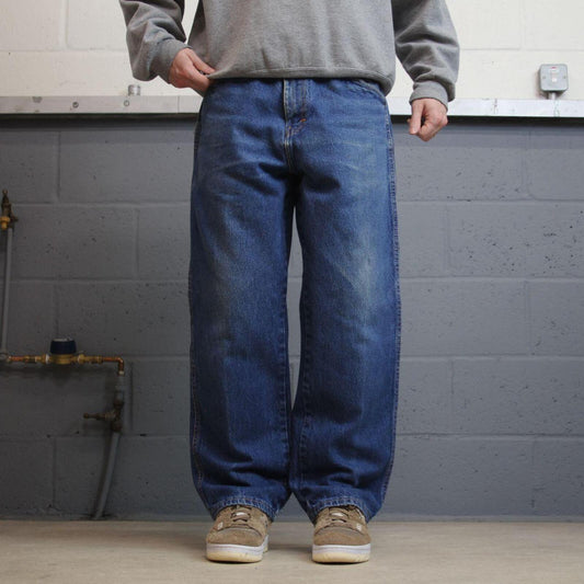 Dickies work jeans loose denim blue Regular fit skate style work pants